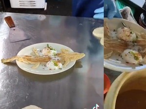 Totalitas! Penjual Ini Buat Roti Cane Bentuk Biawak Bertelur Pesanan Pembeli