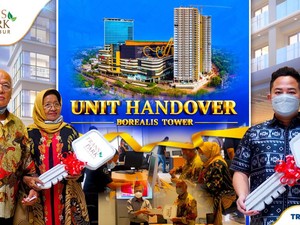 Transpark Cibubur Mulai Serah Terima Kunci Apartemen Tower Borealis