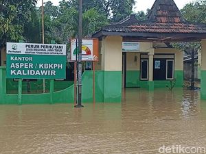 Banjir Rendam Permukiman dan Lahan Pertanian di Tulungagung