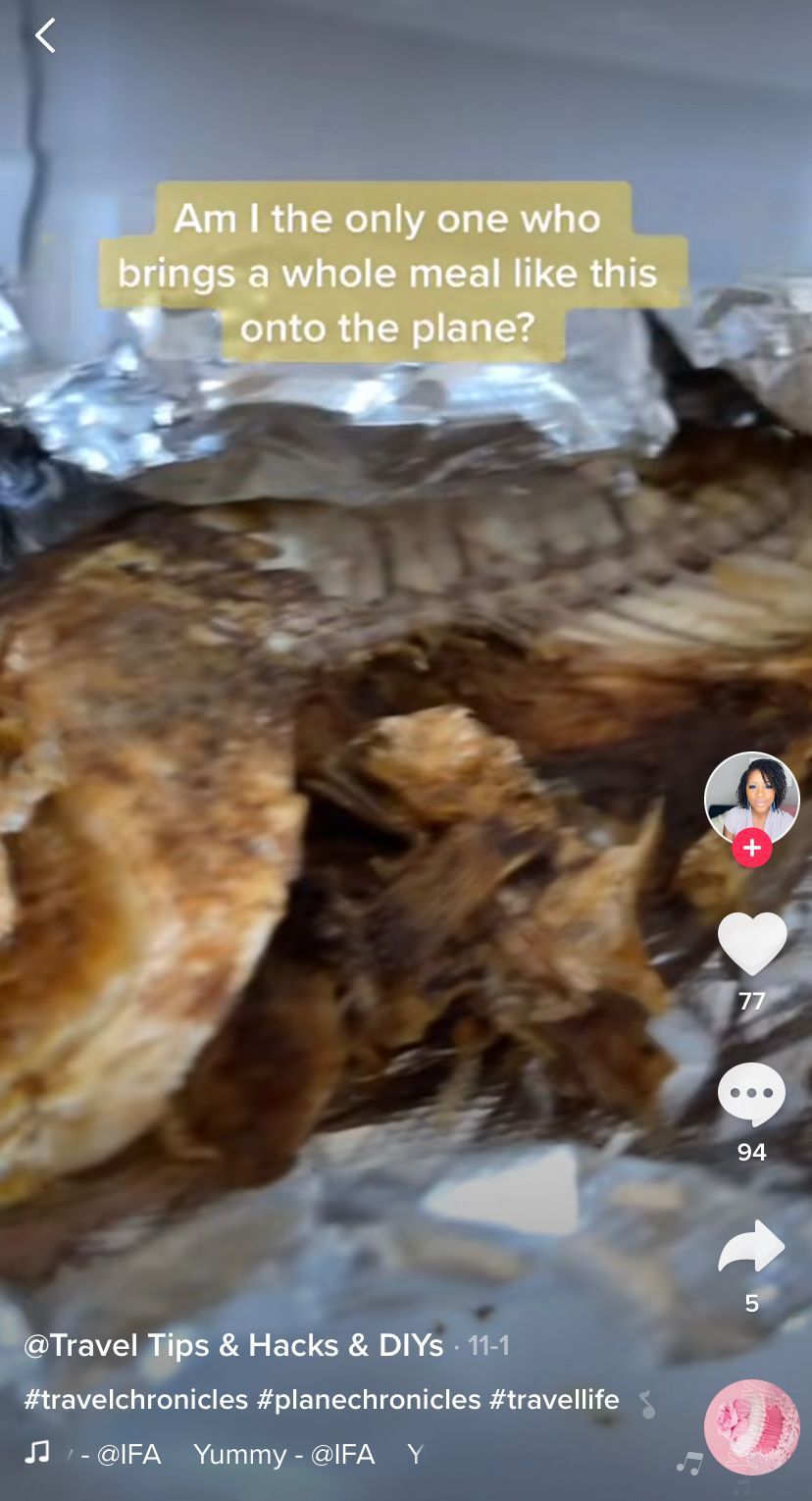 Bawa Ikan Bakar ke Pesawat