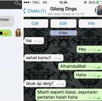 Berbeda dari pasangan-pasangan artis sebelumnya, Gilang Dirga mengawali pendekatannya dengan Adiezty Fersa melalui unggahan di Twitter. Dari unggahan tersebut hubungan keduanya terus berlanjut hingga ke WhatsApp. Merasa cocok, keduanya pun kemudian memutuskan untuk menikah. Foto: Instagram/@adieztyfersa