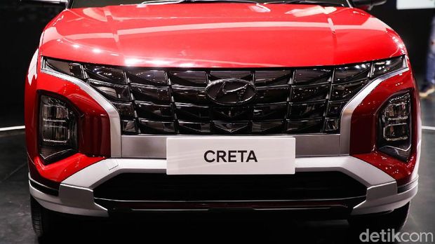 Hyundai Creta resmi melantai di Gaikindo Indonesia International Auto Show (GIIAS) 2021. PT Hyundai Motors Indonesia menargetkan SUV ini bisa menjadi pemimpin di kelasnya.