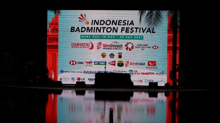 Indonesia Badminton Festival 2021 di Nusa Dua, Bali.
