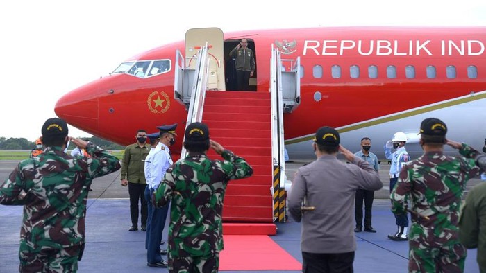 Jokowi bertolak ke NTB dari Jakarta