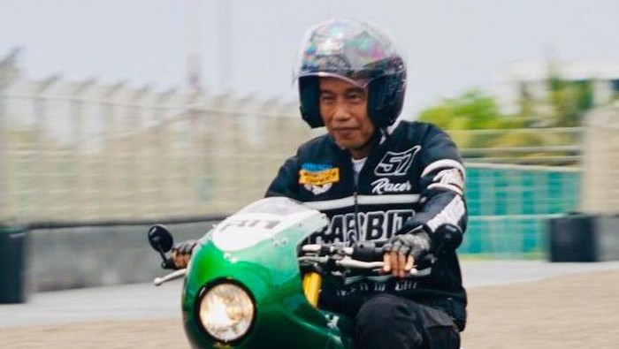 Jokowi Jajal Sirkuit Mandalika