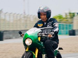 Cerita Atenx Katros Garage Modifikasi Motor Jokowi: Butuh 3 Bulan, Ada Makna Tersembunyi