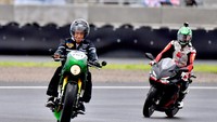 Diketahui, usai menjajal sirkuit Mandalika Jokowi akan meresmikan Sirkuit tersebut dan Jalan Bypass BIL-Mandalika. Foto: Fotografer Istana Kepresidenan Agus Suparto
