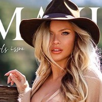 Seperti penampilan seksinya ini saat tampil di majalah Maxim. Foto: dok. Instagram