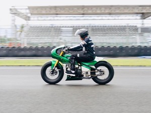 Segini Harga Motor Kawasaki W175 yang Ditunggangi Jokowi di Sirkuit Mandalika