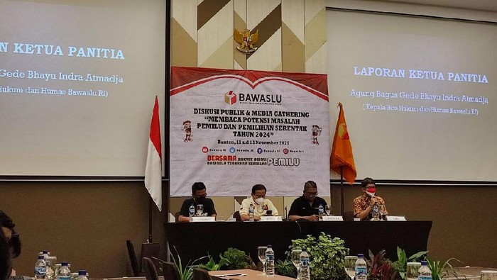 KPU hingga Bawaslu diskusi publik Pemilu 2024
