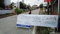 Pengguna jalan disarankan melalui jalur alternatif.
