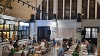 Via Bata Via ingin mengajak penikmat untuk merasakan pengalaman seperti orang-orang Belanda yang makan malam ditemani pertunjukan musik (Putu Intan/detikcom)