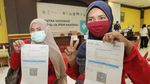 Momen Vaksinasi COVID-19 di Hari Kesehatan Nasional