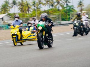 Motor Custom Jokowi Mengaspal di Mandalika, Ini Serba-serbinya