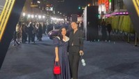 Dalam kesempatan itu, Raline Shah terlihat anggun dalam busana berwarna hitam. (Foto: dok. Instagram @ralineshah) 