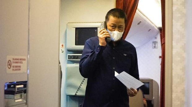 Garuda Indonesia pada hari ini, Jumat (12/11) menggelar penerbangan tematik 