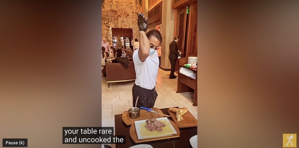 10 Menu Termahal di Restoran Salt Bae Ini Khusus Buat Sultan