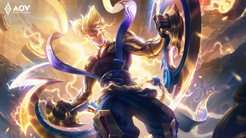 5 Wallpaper Keren Bertema Celestial Guardian Arena of Valor