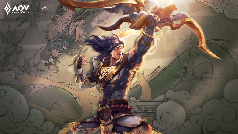 5 Wallpaper Keren Bertema Celestial Guardian Arena of Valor