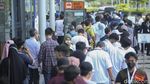 Akhir Pekan, Begini Panjangnya Antrean Masuk GIIAS 2021