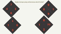 Kalo memang IQ kamu bagus, coba isi angka di gambar ini.