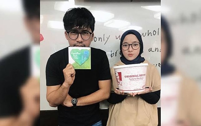 Ayus dan Nissa Sabyan Kompak Makan Bareng di Acara Ria Ricis