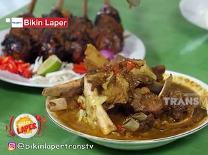 Bikin Laper! Ncess Nabati Ketagihan Enaknya Sate Buntel Langganan Jokowi