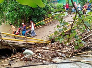 Lombok Barat dan Dompu Dilanda Banjir, 1 Jembatan Terputus