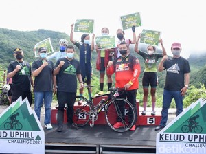 Serunya Kelud Uphill Challenge 2021 di Kediri