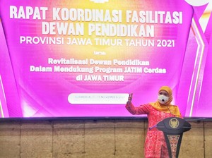 Khofifah Ajak Stakeholder Pendidikan Jatim Kuatkan Kultur Literasi