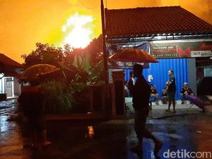 Kondisi Terkini Tangki Pertamina Cilacap yang Terbakar