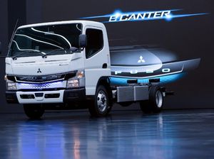 Sudah Diperkenalkan, Kapan Truk Listrik Mitsubishi eCanter Dijual di Indonesia?