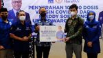 PAN Serahkan 10 Ribu Dosis Vaksin di Cianjur