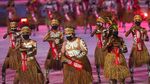Pesta Kembang Api Semarakkan Penutupan Peparnas Papua