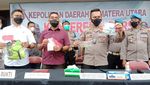 Penampakan Oknum Polisi Medan Peras Warga Digiring ke Tahanan
