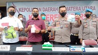 Bripka P melakukan pemerasan kepada korban di Jalan Dr Mansyur, Medan (dok Istimewa)