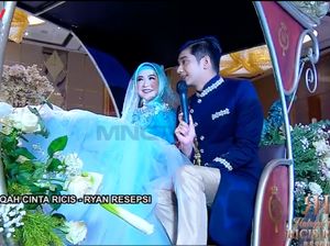 8 Foto Resepsi Pernikahan Mewah Ria Ricis & Teuku Ryan, Bak Raja Ratu Semalam