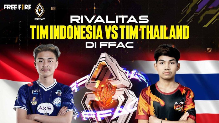 Saksiskan Rivalitas Tim RI & Thailand di Free Fire Asia Championship
