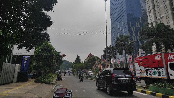 Tanjung Duren, Jakbar, sempat tergenang kini sudah surut