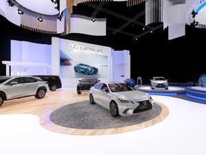 Sederet Fasilitas Booth Lexus di GIIAS, 2 Area Display hingga Lounge