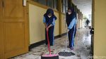 Bangunan SMAN 1 Lembang Porak Poranda Diterjang Banjir Bandang