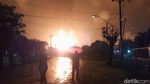 Begini Momen Tangki Pertamina Cilacap Saat Terbakar