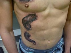 Potret Seni Tato 3D di Tubuh yang Mengagumkan