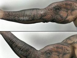 Potret Seni Tato 3D di Tubuh yang Mengagumkan