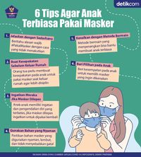 6 Tips Agar Anak Terbiasa Pakai Masker Saat Keluar Rumah