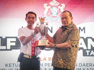 Ketua DPD Ingin Filosofi Olahraga Golf Ditanamkan ke Anak-anak