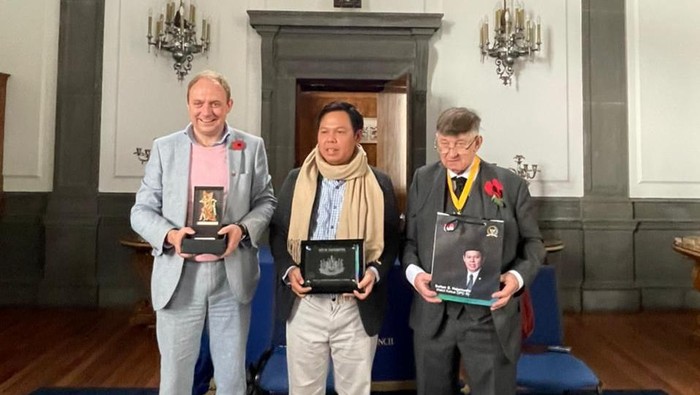 Wakil ketua DPD RI Sultan B Najamudin bersama beberapa kolega senator memenuhi undangan Wali Kota Southampton, Inggris pada Rabu (10/11).