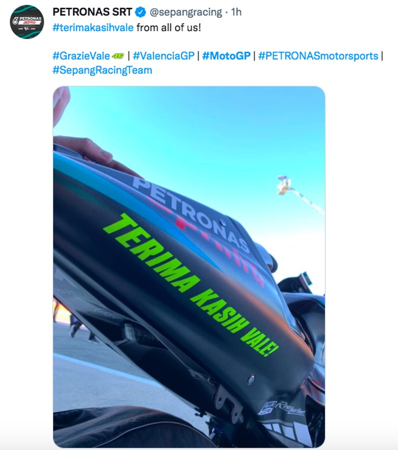 Meme Perpisahan untuk Valentino Rossi