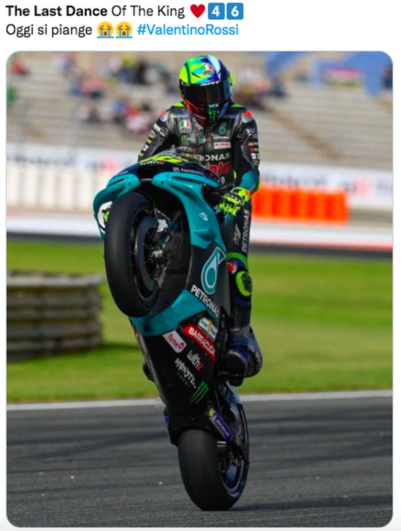Meme Perpisahan untuk Valentino Rossi