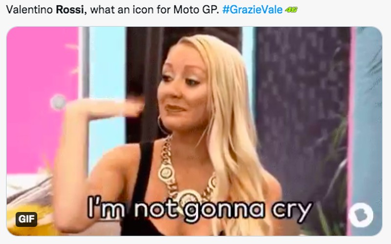 Meme Perpisahan untuk Valentino Rossi